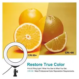 Набір блогера Puluz Ring USB LED lamp PKT3047B 6.2" + table mount (PKT3047B) - мініатюра 5