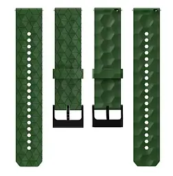 Ремінець Primolux Dimond силіконовий для годинника Amazfit GTR 2 / GTR 3 / GTR 4 - Army Green - мініатюра 4