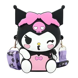 Сумочка Kuromi, ремінець, C68967 (В асортименті) - мініатюра 2