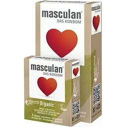 Презервативи Masculan Organic 3 шт. - мініатюра 2
