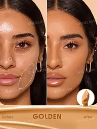 Консилер із повним покриттям SHEGLAM Hideaway Full-Coverage Concealer Golden - мініатюра 3