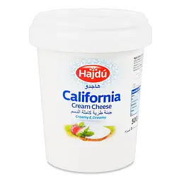 Крем-сир натуральний Hajdu Сalifornia 60% 500 г
