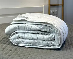 Ковдра зимова ArCloud Merino White щільність 350 полуторна 140х205 - мініатюра 3