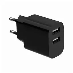 Зарядний пристрій Gembird 2xUSB 12 Вт чорний (TA-UC-2A12-01-BK) - мініатюра 3