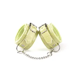 BDSM набір Liebe Seele Macaron Bondage Kit 9 шт. жовтий - мініатюра 7