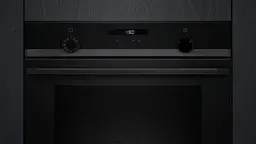 Духова шафа Siemens електрична, 76л, A, дисплей, конвекція, телескопічні направляючі, чорний - мініатюра 2