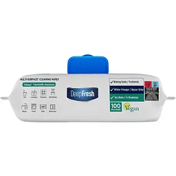 Серветки для очищення поверхонь Deep Fresh Soap вологі 100 шт. - мініатюра 4