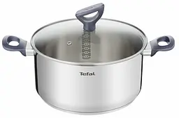 Каструля Tefal Daily Cook з кришкою 24см нержавіюча сталь алюміній бакеліт kuh0014704 - мініатюра 2