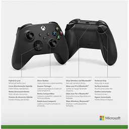 Геймпад Microsoft Xbox Series X, S (Carbon Black) - мініатюра 6