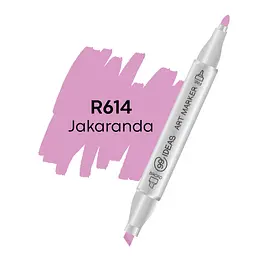 Маркер двосторонній Джакаранда, R614, 99IDEAS