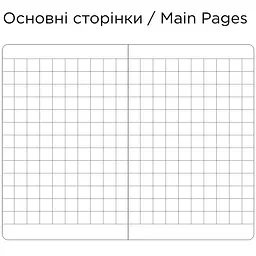 Зошит у м'якій палітурці Genius А5 у клітинку 96 аркушів синій (А5-7113K) - мініатюра 2