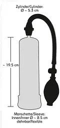 Вакуумна помпа Bang Bang Penis Pump Clear - мініатюра 5