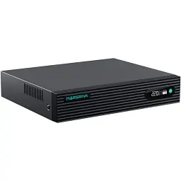 Джерело безперебійного живлення MARSRIVA DC UPS KP9 Pro 12xDC+PoE24VGigabit1A+USB 14V/16V/19V/24V/48V/53V 240VAC 100W 24000mAh (KP9 Pro_MARSRIVA)