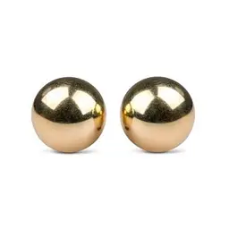Вагінальні кульки Gold ben wa balls, 25 мм - мініатюра 2
