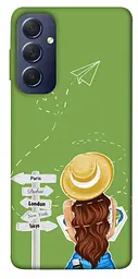 Чохол Demsky Travel girl для Samsung Galaxy M54 5G