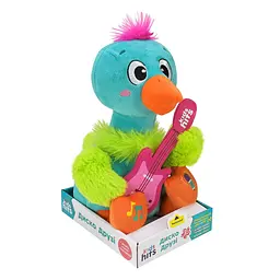 М'яка інтерактивна іграшка KH88/001 KidsHits Disco Pals Страус, в коробці (4897126756463)