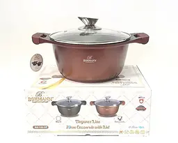 Каструля Bohmann BH 150-28 Brown 28 см 6.3 л - мініатюра 3