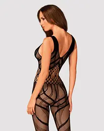 Сітчастий бодистокінг з вирізами Obsessive Bodystocking G328 - мініатюра 2