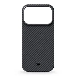 Чехол ArmorStandart BlackIcon Aramid Twill MagCase для Apple iPhone 17 Pro Black (ARM90149)