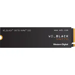 Накопитель SSD Western Digital m.2 NVMe 250GB Black SN770 PCI-E 4.0 (WDS250G3X0E)