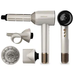 Фен Cecotec DryGlam Waves Champagne 4in1 (A01_EU01_103715)