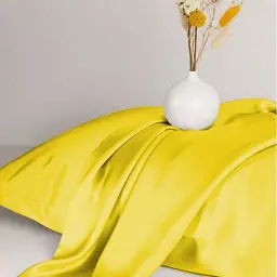 Комплект дитячої постільної білизни MirSon Satin Light Pro 10-002 Yellow 110х140 см жовтий (2200010169485) - мініатюра 4