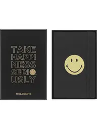 Записник Moleskine Smiley середній, Лінійка Канва в подарунковому боксі (LESMILEYNTBKCLT) - мініатюра 2