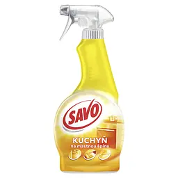 Засіб для очищення забруднень від жиру для кухні Savo, 500 мл