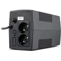 Джерело безперебійного живлення Vinga 600 ВА / 360 Вт / 7 А*ч (VPC-600P) - мініатюра 3