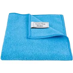 Серветка LoveYouHome універсальна мікрофібра 30 x 30 см блакитна (LYH9010)