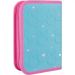 Пенал твердий Yes HP-04 Funny Bunny одинарний з двома клапанами (533625) - мініатюра 2