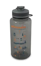 Фляга Pinguin Tritan Fat Sport Bottle 2023 BPA-free, 1 L Сірий