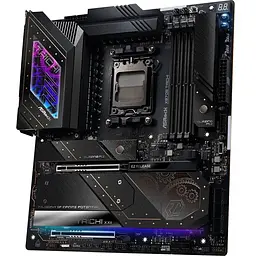 Материнська плата ASRock AM5 X870E Taichi, X870E, 4xDDR5, Int.Video (CPU), 6xSATA3, 4xM.2, 2xPCI-E 5.0 16x, ALC4082 + SABRE9219, RTL8126, WiFi 7, Bluetooth 5.4, 12xUSB3.2/6xUSB2.0, HDMI/3xType C, CrossFire, EATX - мініатюра 4
