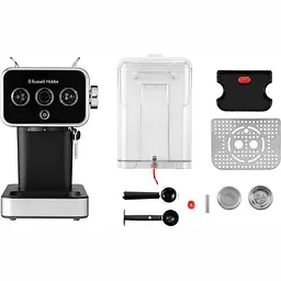 Кавоварка еспрессо Russell Hobbs Distinctions 26450-56 чорно-сріблястий (25022016001) - мініатюра 2