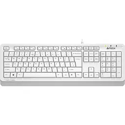 Клавіатура A4Tech Fstyler FKS10 USB White (FKS10 (White)) - мініатюра 1