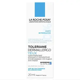 Крем-догляд для контуру очей La Roche-Posay Toleriane Dermallergo Eyes для гіперчутливої та схильної до алергії або атопії шкіри 20 мл - мініатюра 4