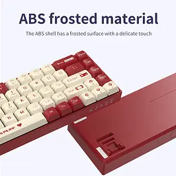 Механічна дротова клавіатура AJAZZ AK680 / Hot-Swap / Brown Switch / Red - мініатюра 2