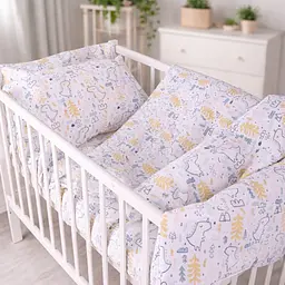 Дитяча постільна білизна MIRSON BABY фланель Dino 110х160см (2200012800836) - мініатюра 9