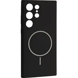 Чохол DK Luxury Silicone Case with MagSafe для Samsung Galaxy S25 Ultra Black [132227]