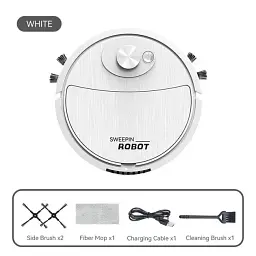 Робот-пилосос акумуляторний Grand Vacuum 8088 cleaner LY-541 для сухого прибирання - мініатюра 3