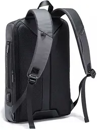 Рюкзак міський Bange BG-7078 30л ранець з відсіком для ноутбука до 15.6'' USB-роз'єм Gray (19377) - мініатюра 9
