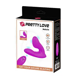 Масажер простати Pretty Love Melvin, 8.6 см фіолетовий