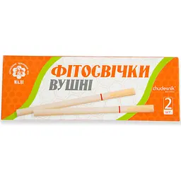 Фітосвічки маленькі для вух фітосвічки воскові свічки вушні від пробок фіто-воронка Чудовник