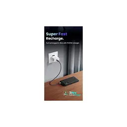 Батарея універсальна Ugreen 10000mAh 20W PD, QC/3.0, USB-A, USB-C Black (PB311) (25742) - мініатюра 4