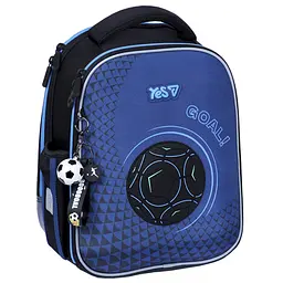Рюкзак шкільний  ортопедичний шкільний каркасний Yes First Goal H-100S