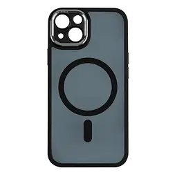 Чохол Creative TPU PC Metal Calais MagSafe Apple iPhone 15 Black