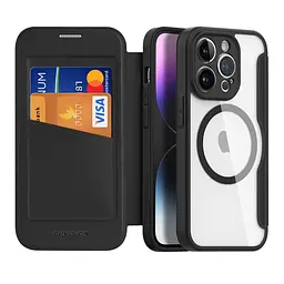 Чохол-книжка Dux Ducis Skin X Pro MagSafe Apple Phone 14 Pro Black (35098_3344946) - мініатюра 3
