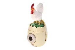Іграшка-проектор Ферма у формі яйця з фігуркою півня Poultry Projector Rzutnik 2200-28(Н) р.25*16*26см - мініатюра 4