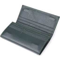 Зручний вертикальний гаманець із натуральної шкіри ST Leather 17,5х9х3 см acs0029697 - мініатюра 5