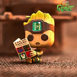 Колекційна фігурка Funko Pop! - Ґрут з книгою - мініатюра 3